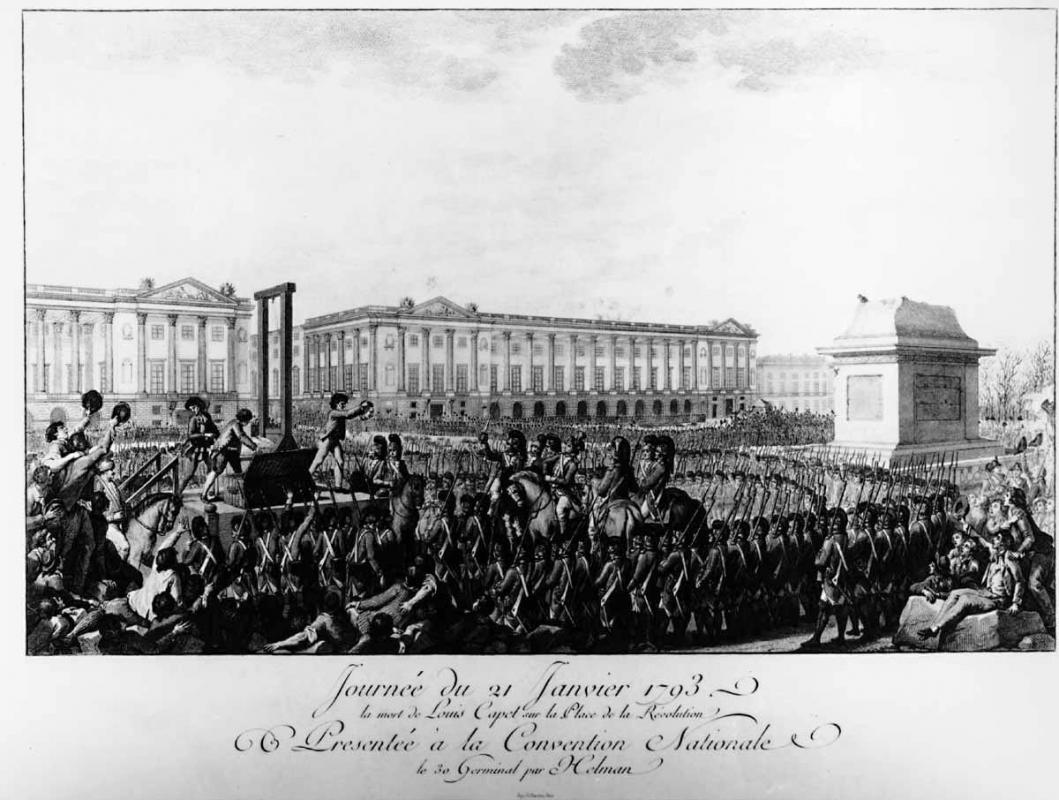 Execution louis 16 21 janvier 1793