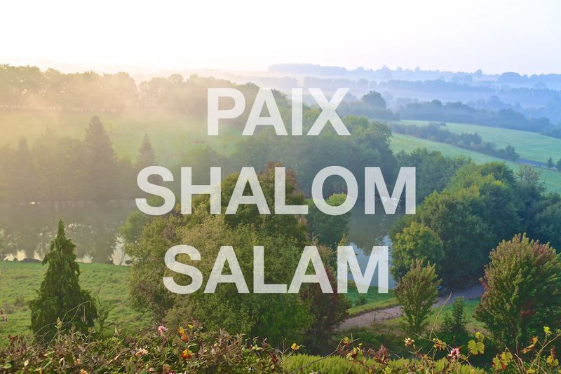 Paix shalom salam 4